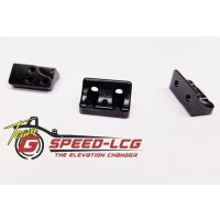 GSPEED Chassis V1-C1 aluminum- package G-MP PANHARD MOUNT TJ RC PRODUCTS