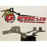 GSPEED Chassis TGH-V3 Raw Carbon Steel (chassis rails only)