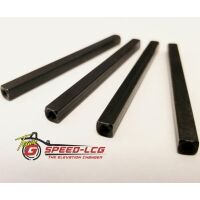 GSPEED Chassis Square Spacers black