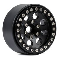 INJORA 4PCS 1.9" 8-round-hole Metal Beadlock Wheel...