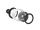 INJORA 1.9" Negative Offset 10.4mm Deep Dish Beadlock Wheel Rim for 1/10 RC Crawler (4) (W1949) Grey