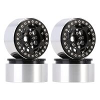 INJORA 4PCS 1.9 CNC Aluminum Beadlock Wheel Rims for 1/10...