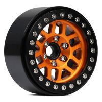 INJORA 4PCS 2.0" 12-spoke Metal Beadlock Wheel Rims...