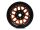 INJORA 4PCS 2.0" 12-spoke Metal Beadlock Wheel Rims Fit 1.9" RC Crawler Tires Gold