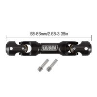 INJORA Steel Heavy-Duty Drive Shaft for 1/10 RC Car Crawler - 68-86mm