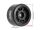 INJORA 1.0" Negative Offset 2.85mm Beadlock Aluminum Wheel for 1/24 RC Crawlers (4) (W1009) - YQW-1009BK