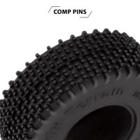 INJORA 1.0" 55*20mm S5 Mini Comp Pin Tires Multi Terrains for 1/24 Axial SCX24 (4) (T1013)