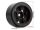 INJORA 1.0" 5-Spokes Plastic Beadlock Wheel Rims for 1/24 RC Crawlers (4) (W2407) - Black