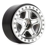 INJORA 1.0" 5-Spokes Plastic Beadlock Wheel Rims for...