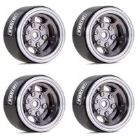 INJORA 1.0 6-Spoke CNC Aluminum Beadlock Wheel Rim for...