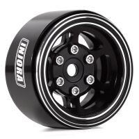 INJORA 1.0" 6-Spoke CNC Aluminum Beadlock Wheel Rim...