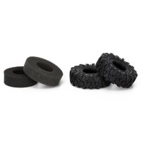 INJORA 1.0" 62*20.5mm S5 Soft Rubber Mud Terrain Tires for 1/24 RC Crawlers (4) (T1007)