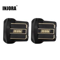 INJORA 11g/pcs Black Brass Front Rear Axle Diff Covers For 1/18 TRX4M (2) (4M-01BK)