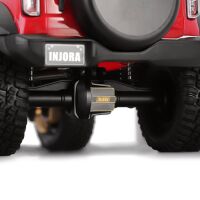 INJORA 11g/pcs Black Brass Front Rear Axle Diff Covers For 1/18 TRX4M (2) (4M-01BK)