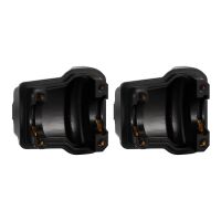 INJORA 11g/pcs Black Brass Front Rear Axle Diff Covers For 1/18 TRX4M (2) (4M-01BK)