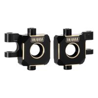 INJORA 11g/pcs Black Brass Steering Knuckles Blocks for 1/18 TRX4M (4M-04BK)