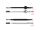 INJORA +2mm Thread Extended Stainless Steel Front Rear Axle Shafts for 1/18 TRX4M (4M-09) - Front & Rear