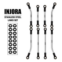 INJORA Stainless Steel High Clearance Links Set for 1/18 TRX4M (4M-08)