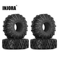 INJORA 1.9 122*42mm Soft Rubber Mud Terrain Tires for...