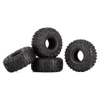 INJORA 4PCS 1.9" 122*48mm Super Large Rubber Wheel Tires for 1/10 RC Rock Crawler