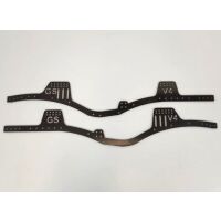 GSPEED V4 Carbon Fiber Chassis (rails only) black