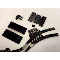 GSPEED V4 Carbon Fiber Chassis Package for SCX10ii axles...