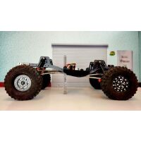 GSPEED V4 Carbon Fiber Chassis Package for Element, TRX4 or custom portal axle builds VADER PRODUCT Black