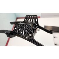 GSPEED V4 Carbon Fiber Chassis Package for Element, TRX4 or custom portal axle builds VADER PRODUCT Black