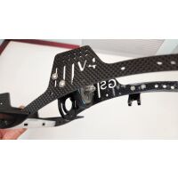 GSPEED V4 Carbon Fiber Chassis Package for Element, TRX4 or custom portal axle builds VADER PRODUCT Black