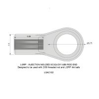 HIGH QUALITY BUILDERS ROD ENDS (SCX24)