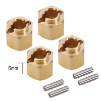 INJORA 4PCS 6mm Brass Wheel Hex Hub Extenders For 1/18...