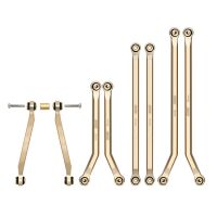 INJORA 8PCS 43g Heavy Brass High Clearance Chassis 4...