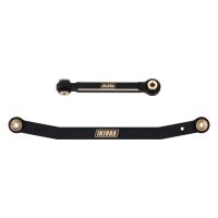 INJORA Black Coating Brass Steering Links for Axial SCX24