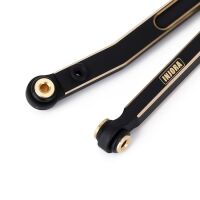 INJORA Black Coating Brass Steering Links for Axial SCX24