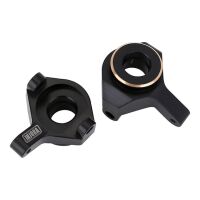 INJORA 2pcs 9g/pcs Black Brass Front Steering Knuckles Counter Weights For Axial SCX24