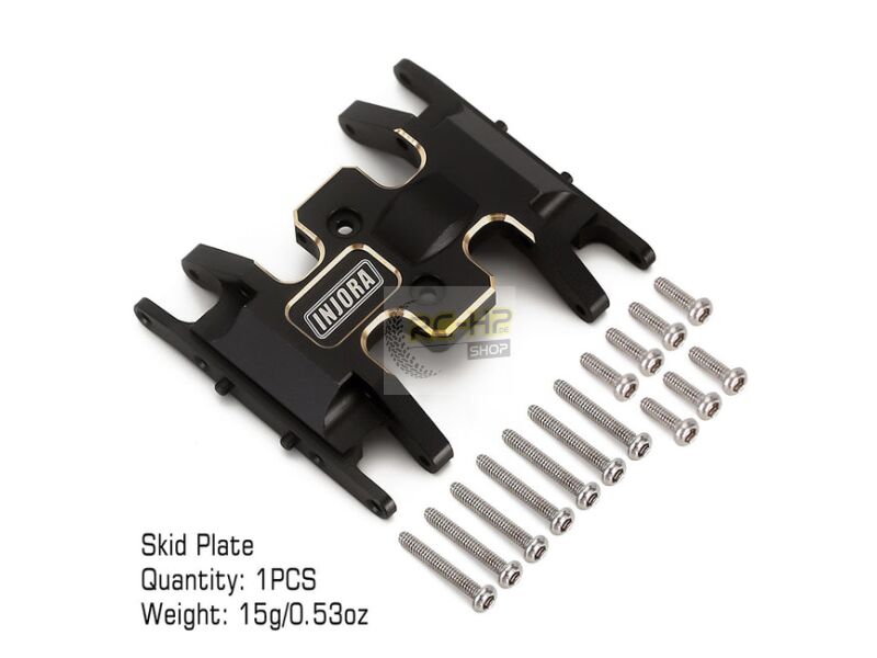 Boîte De Vitesses INJORA Pour RC Crawler 1/10 Axial SCX10, SCX10 II, 90046 | Rapport 13:56 | Noir | Plastique Haute Qualité