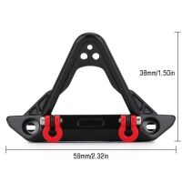 INJORA Metal Front Stinger Bumper A with Lights for SCX24...