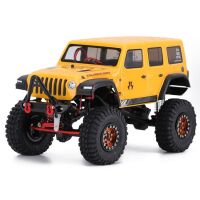 INJORA Metal Front Stinger Bumper A with Lights for SCX24 Jeep Wrangler Gladiator