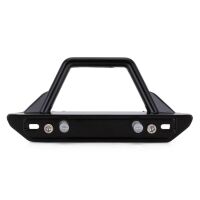 INJORA Metal Front Stinger Bumper B with Lights for SCX24 Jeep Wrangler Gladiator