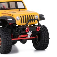 INJORA Metal Front Stinger Bumper B with Lights for SCX24 Jeep Wrangler Gladiator