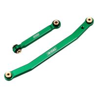 INJORA CNC Aluminum Steering Links for Axial SCX24 Green