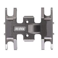 INJORA Aluminum Gearbox Mount, Transmission Skid Plate...