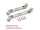 INJORA Steel Front Rear Center Drive Shafts for Axial SCX24 Chevrolet Jeep Wrangler Bronco Silver