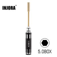 INJORA 5.0mm Hex Nut Driver Thin Walled Hexagon Wrench...