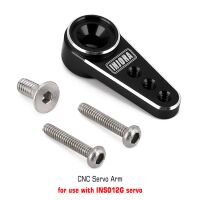 INJORA Servo Black ALU ARM Horn 15T Metal for Axial SCX24