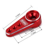 INJORA Servo Red ALU ARM Horn 15T Metal for Axial SCX24