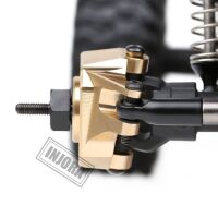 INJORA 2PCS Brass AR44 Front Steering Knuckles for SCX10 II 90046