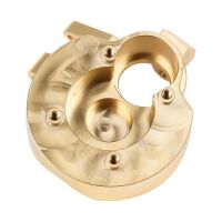 INJORA Heavy Duty Brass Portal Steering Knuckle Set for Axial SCX10 III Capra 1.9