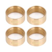 INJORA 4PCS 12g/pcs Gold Brass Inner Wheel Rings for INJORA 1.0" Wheels