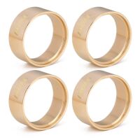 INJORA 4PCS 12g/pcs Gold Brass Inner Wheel Rings for INJORA 1.0" Wheels